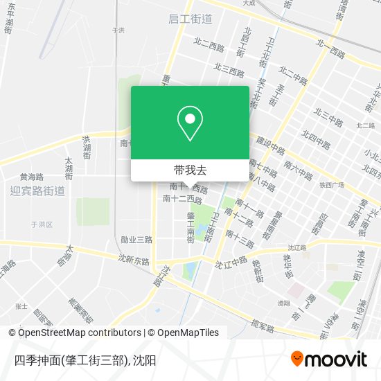 四季抻面(肇工街三部)地图