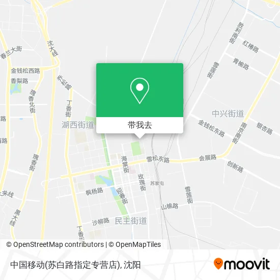 中国移动(苏白路指定专营店)地图