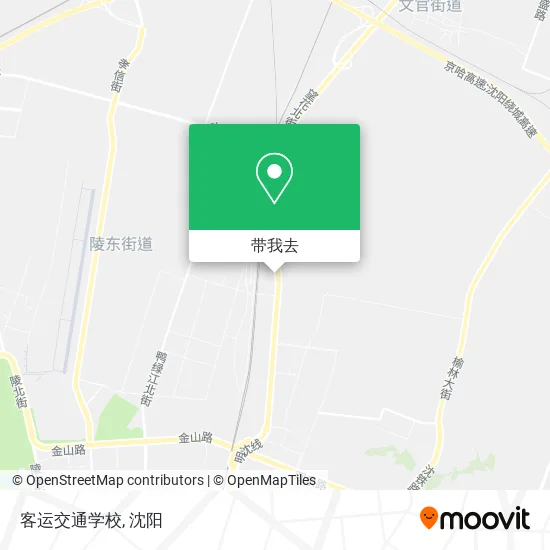 客运交通学校地图