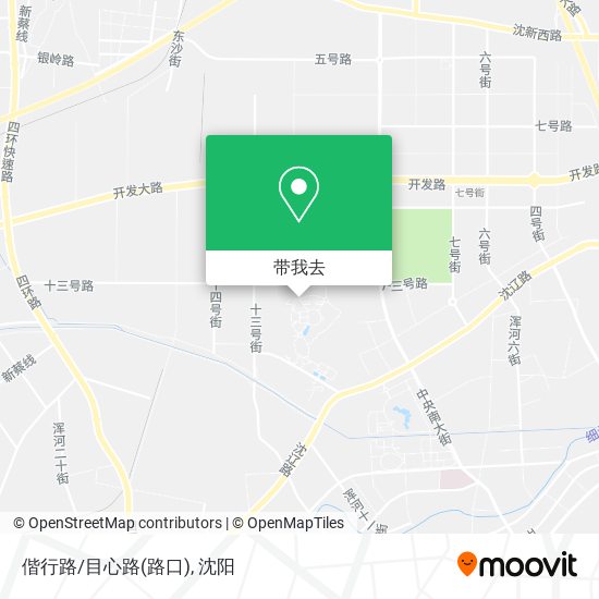 偕行路/目心路(路口)地图