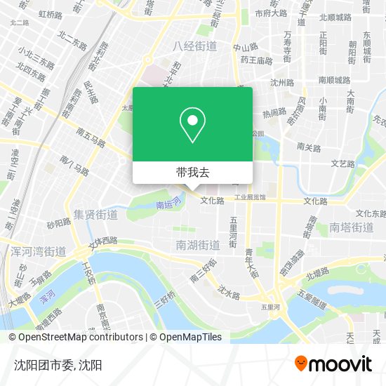 沈阳团市委地图