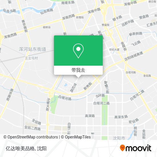 亿达唯美品格地图