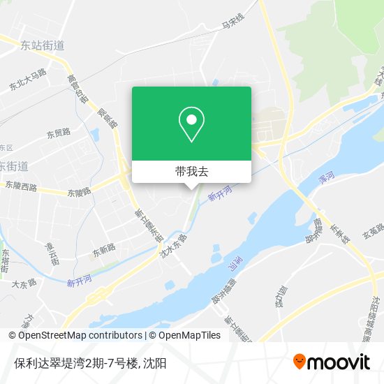 保利达翠堤湾2期-7号楼地图