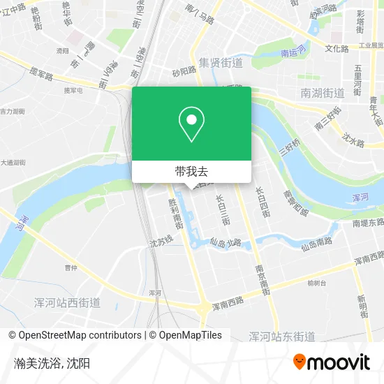 瀚美洗浴地图