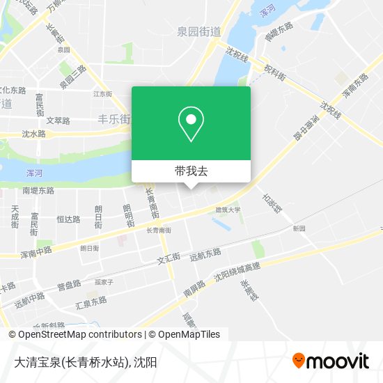 大清宝泉(长青桥水站)地图