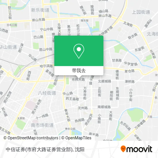中信证券(市府大路证券营业部)地图