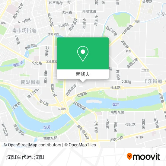 沈阳军代局地图