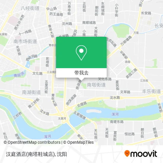 汉庭酒店(南塔鞋城店)地图
