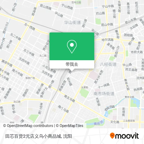 田芯百货2元店义乌小商品城地图