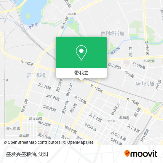 盛发兴盛粮油地图