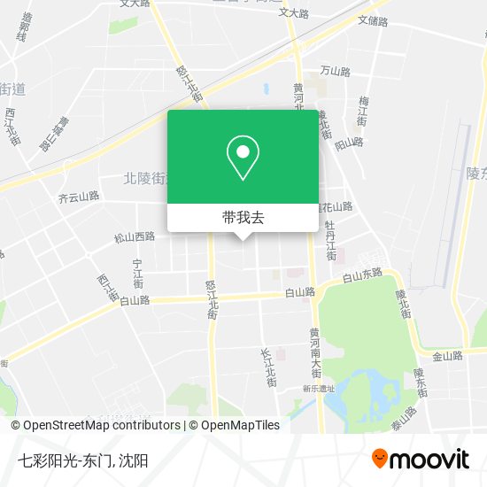七彩阳光-东门地图