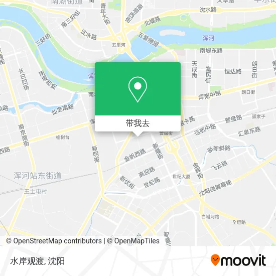 水岸观渡地图