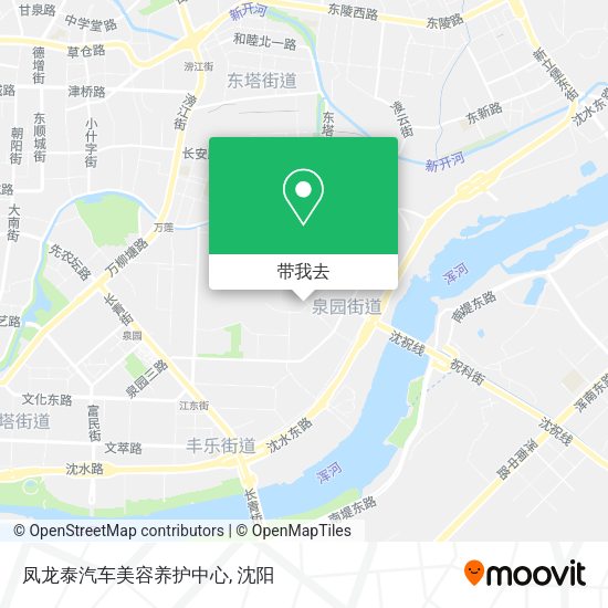 凤龙泰汽车美容养护中心地图