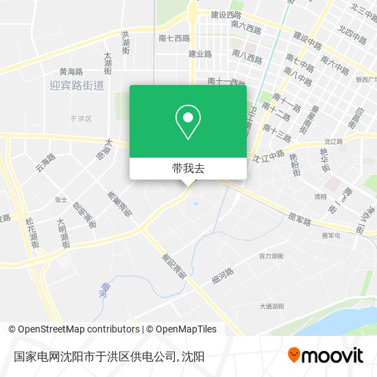 国家电网沈阳市于洪区供电公司地图