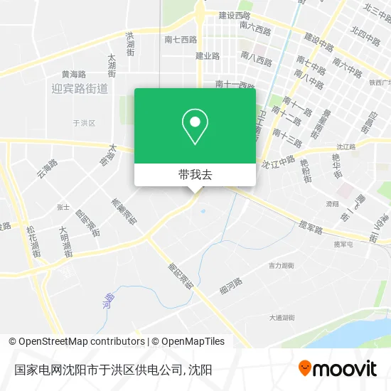 国家电网沈阳市于洪区供电公司地图