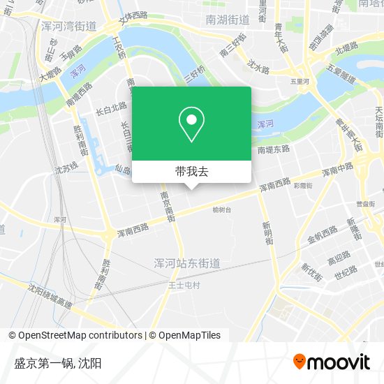 盛京第一锅地图