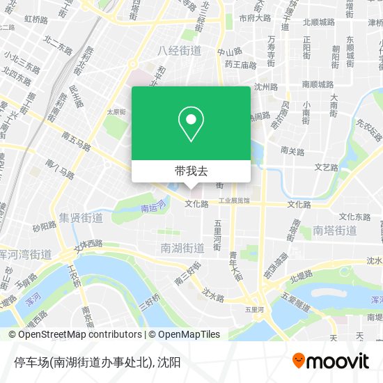 停车场(南湖街道办事处北)地图