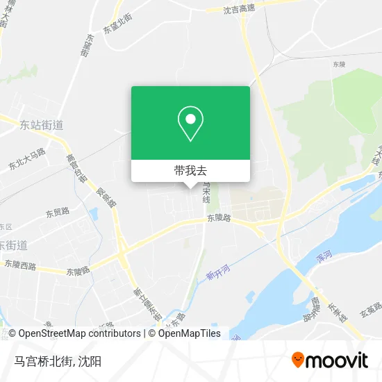 马宫桥北街地图
