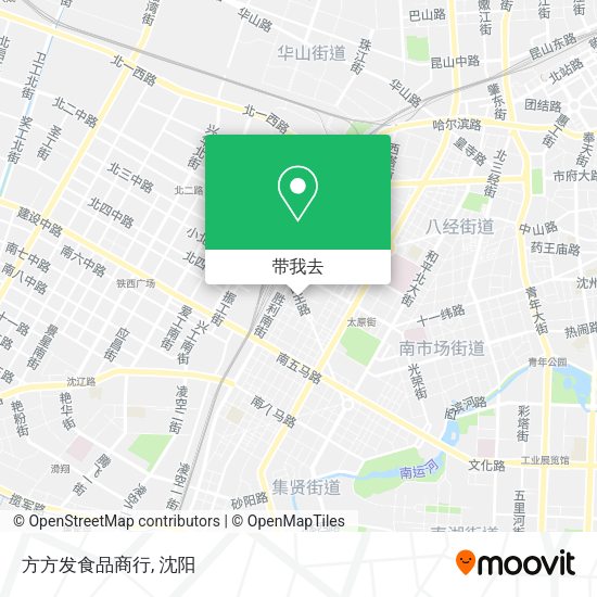 方方发食品商行地图