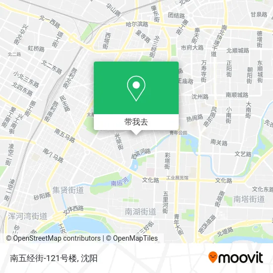 南五经街-121号楼地图