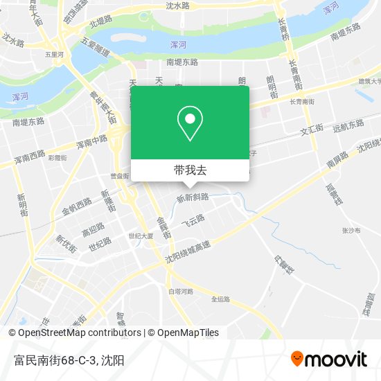 富民南街68-C-3地图