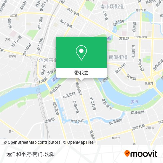 远洋和平府-南门地图