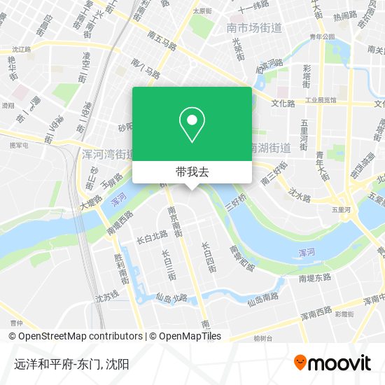 远洋和平府-东门地图