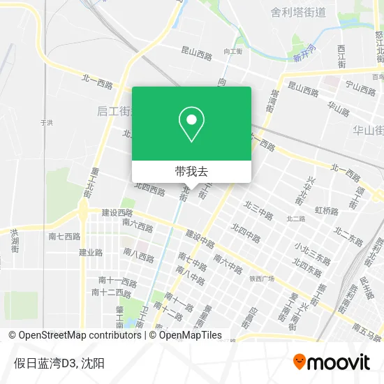 假日蓝湾D3地图