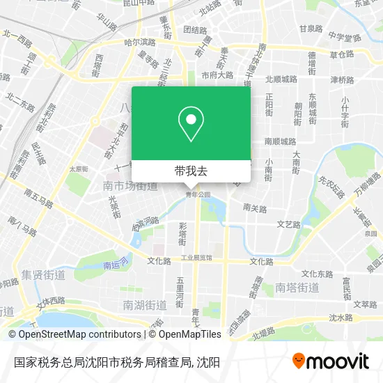 国家税务总局沈阳市税务局稽查局地图