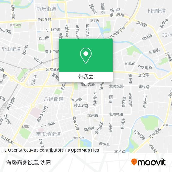 海馨商务饭店地图