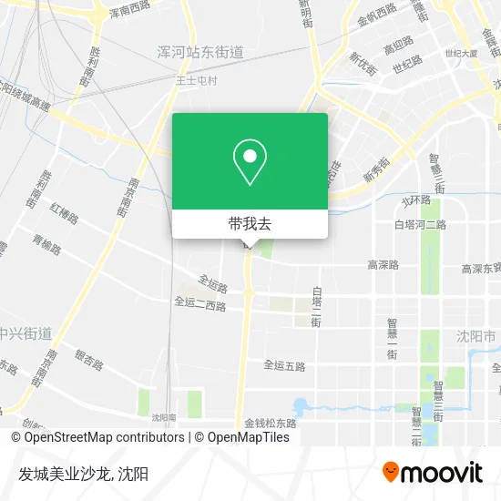 发城美业沙龙地图