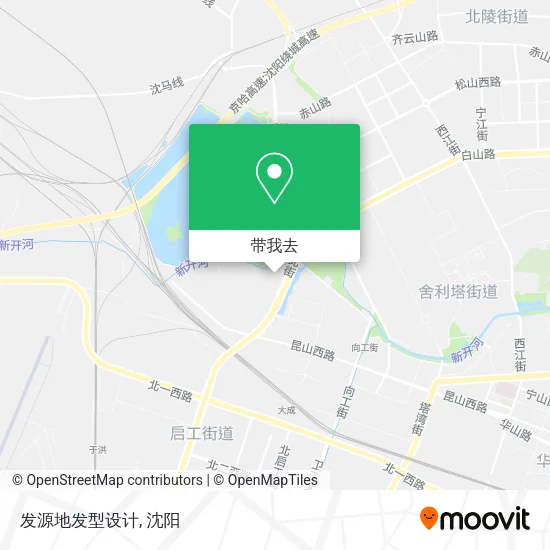 发源地发型设计地图