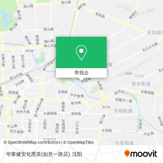 华莱健安化黑茶(如意一路店)地图
