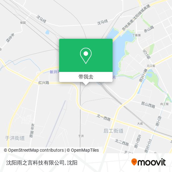 沈阳雨之言科技有限公司地图
