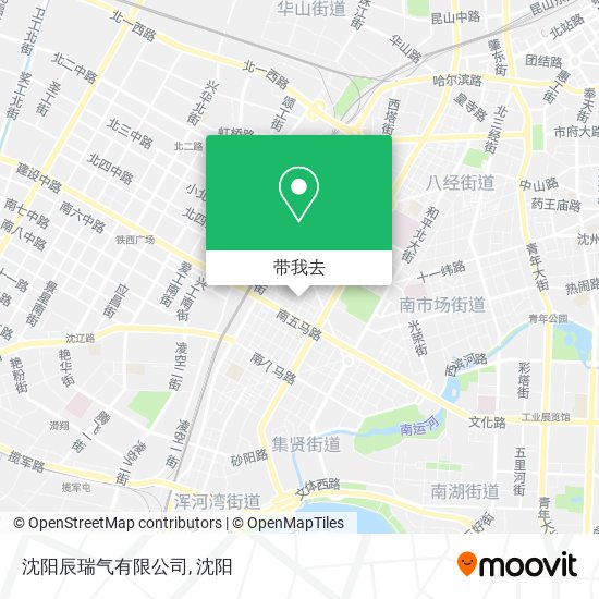沈阳辰瑞气有限公司地图