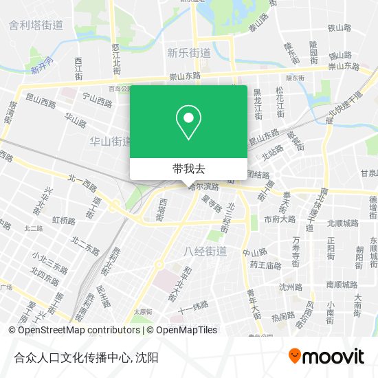 合众人口文化传播中心地图