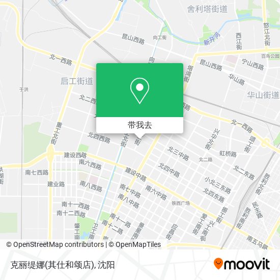 克丽缇娜(其仕和颂店)地图