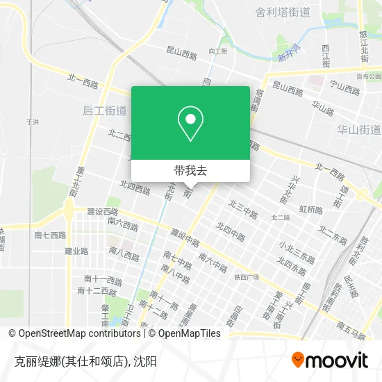 克丽缇娜(其仕和颂店)地图
