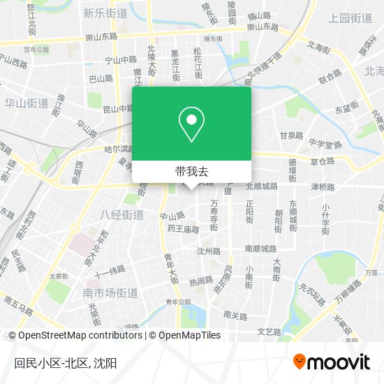回民小区-北区地图