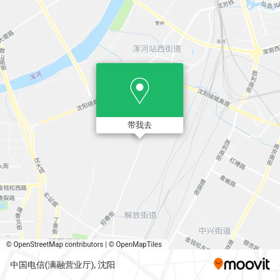 中国电信(满融营业厅)地图