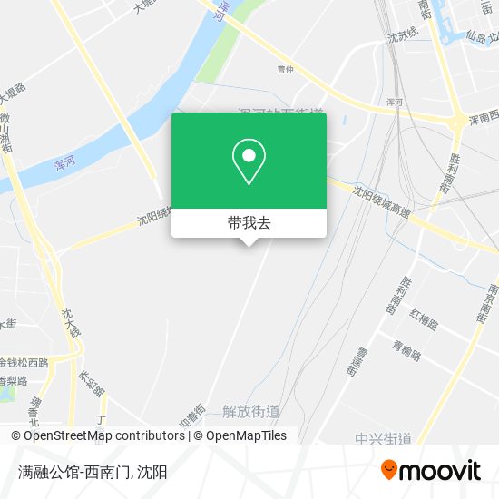 满融公馆-西南门地图