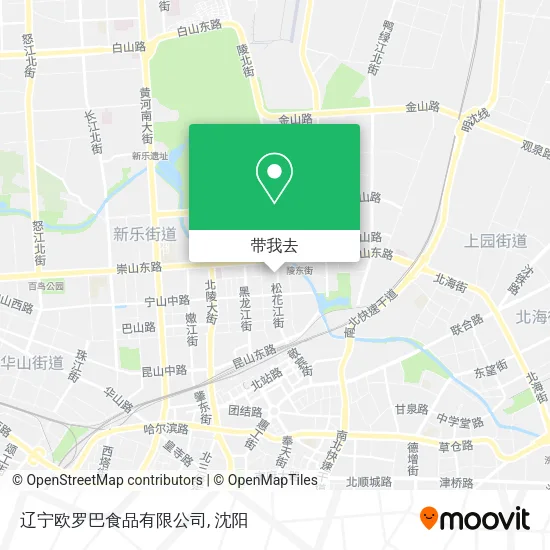 辽宁欧罗巴食品有限公司地图