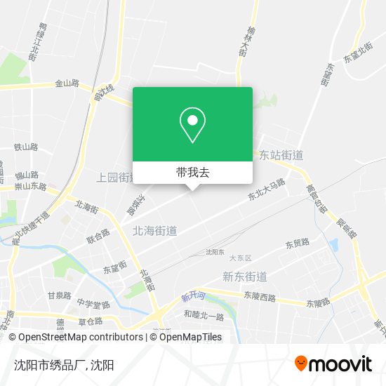 沈阳市绣品厂地图
