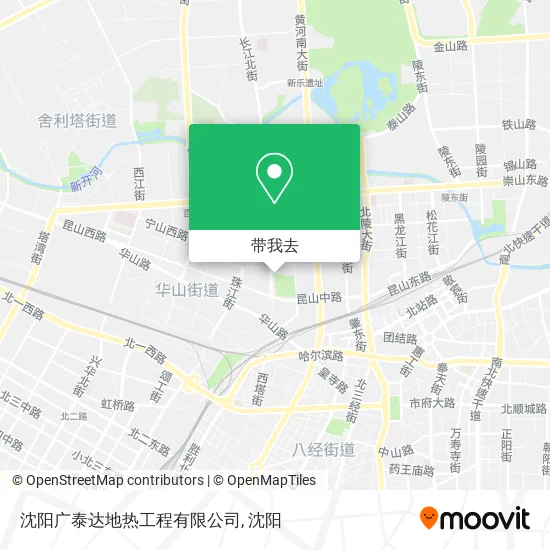 沈阳广泰达地热工程有限公司地图