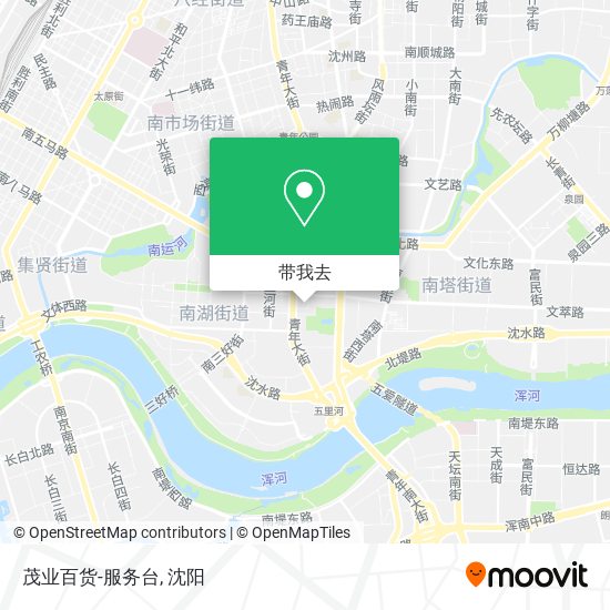 茂业百货-服务台地图