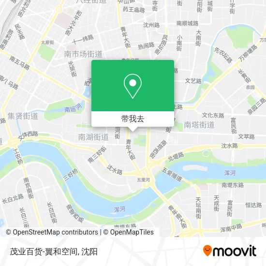 茂业百货-翼和空间地图