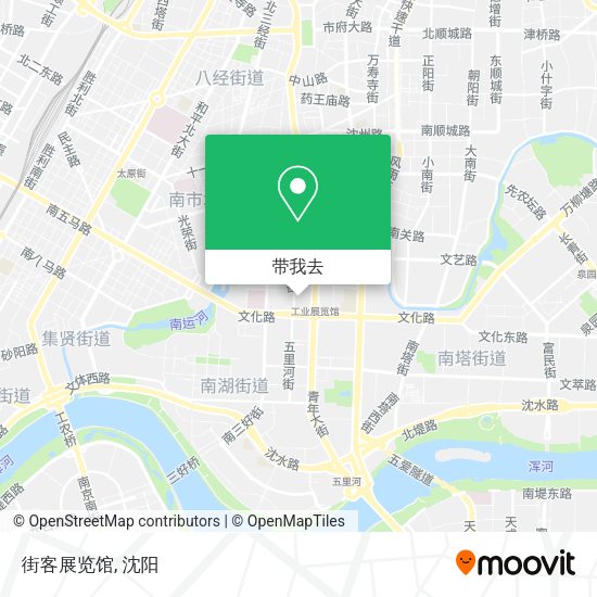 街客展览馆地图