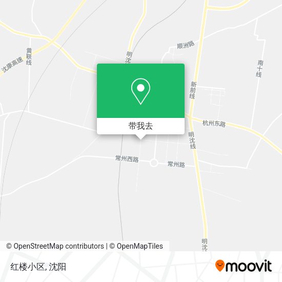 红楼小区地图