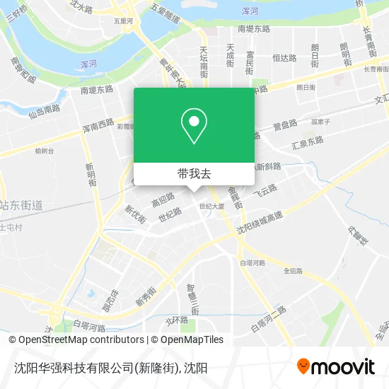 沈阳华强科技有限公司(新隆街)地图