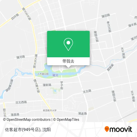 佐客超市(949号店)地图